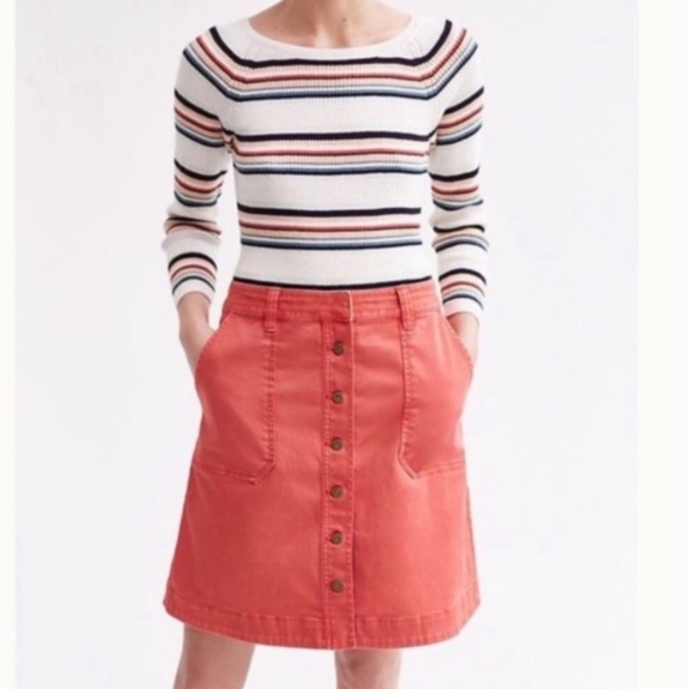 Anthropologie pilcro and the letterpress skirt